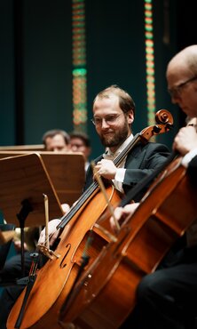 Musiker:innen des Tiroler Symphonieorchesters Innsbruck