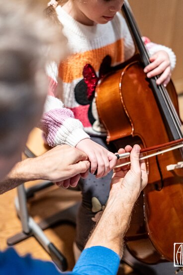 Klangwerkstatt mit dem Cello